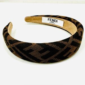 Hand Crafted Brown and Black Headband